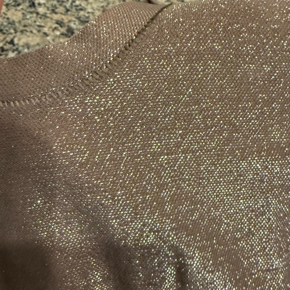 SKIMS Shimmering Tank Maxi Dress in Umber - Picture 5 of 5